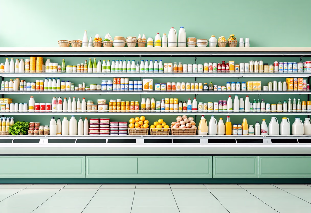 image of grocery aisles